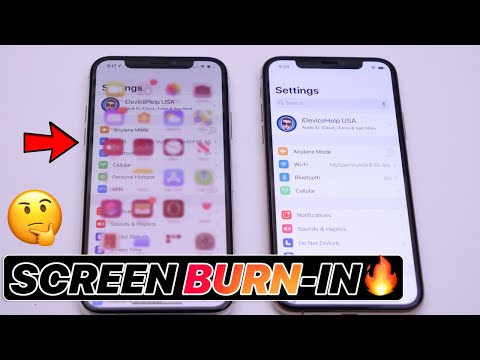 iPhone Screen Burn-in