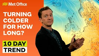 10 Day Trend 09/10/2024 – Some snow and ice but colder spell till? – Met Office weather forecast UK