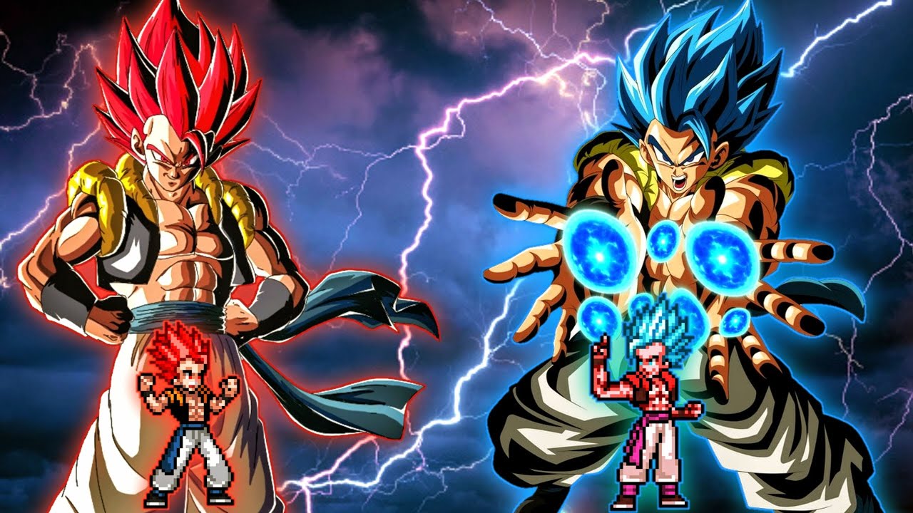 Gogeta TP OP(All Form)(New) VS Gogeta OP(All Form) in Jump Force Mugen ...