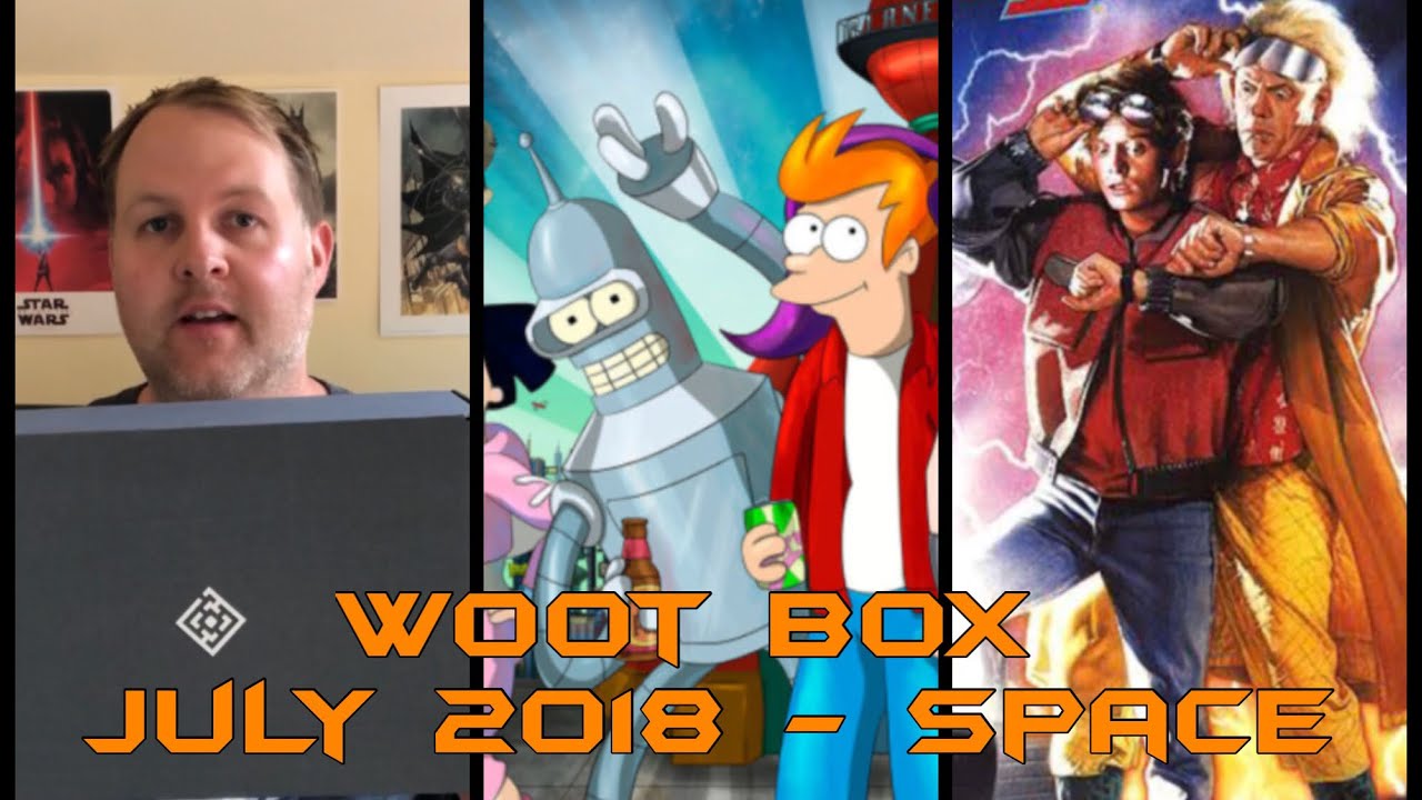 Woot Box - July 2018 Unboxing - Space