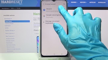 Open Text Correction Functions in Keyboard Settings - VIVO Y72