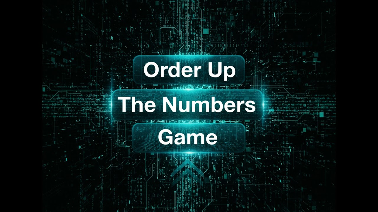Order Up: The Numbers Game - 25