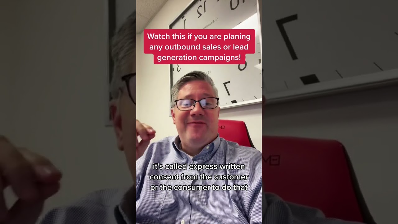 Outbound call is very risky of you don't know the law.