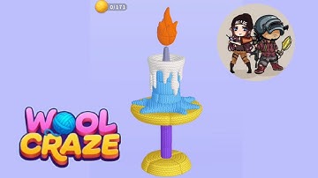 Wool Craze Puzzle level 84 Candle Stand | Mobile Gameplay Walkthrough |