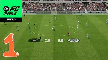EA SPORTS FC MOBILE BETA(EARLY ACCESS) Gameplay Walkthrough Part - 1 Tutorial (Android)