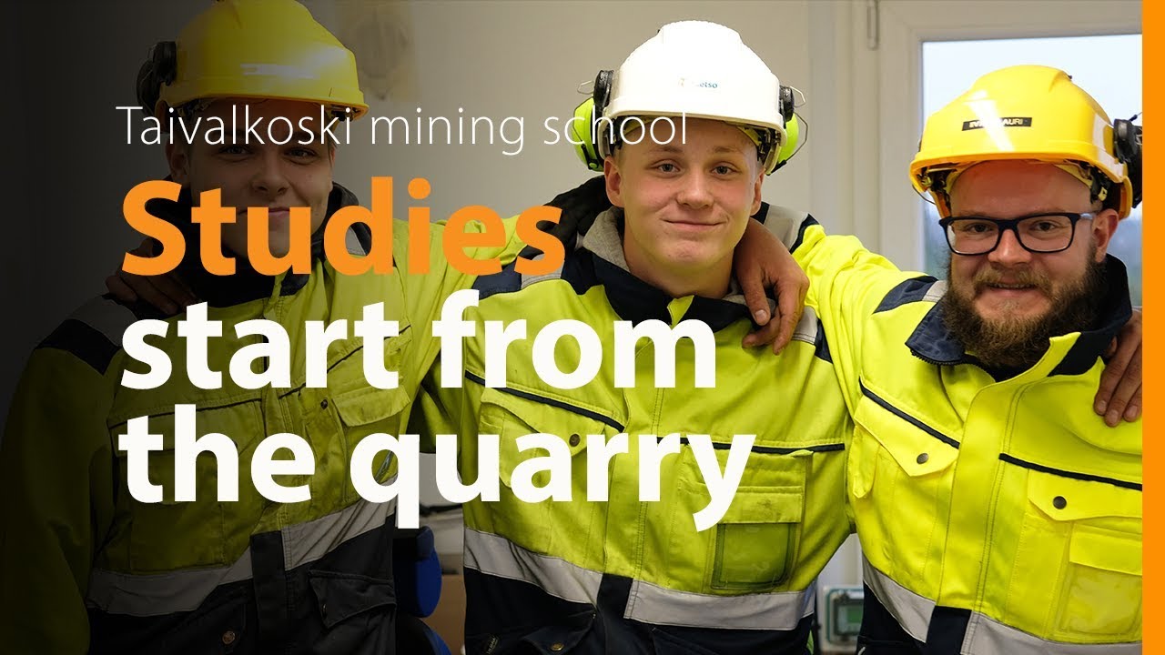Taivalkoski mining school crushes with Lokotrack® plants