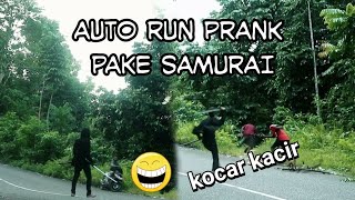 PRANK NAKUTIN ORANG PAKE SAMURAI