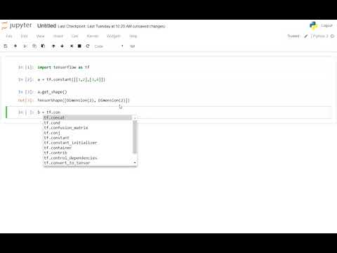 Chapter5 Tensor Flow - Matrix Multiplication