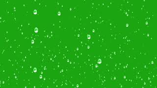 Hujan Green Screen || Rain Green Screen