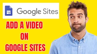 HOW TO ADD A VIDEO ON GOOGLE SITES 2024