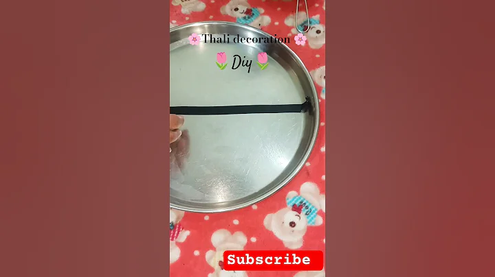 Diy Pooja thali decoration ideas  | arti thali #shorts #shortvideo #youtubeshorts #shortsfeed #diy