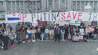 Russian Diaspora in SF against war in Ukraine