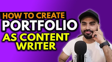 How To Create Portfolio Website As Content Writer | Content Writer Portfolio [FREE]
