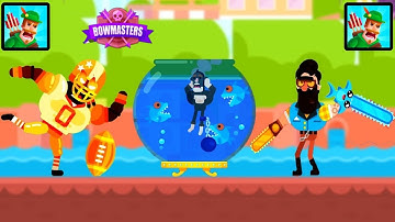 Bowmasters 🎅🦹‍♂️👶 Gameplay  - Walkthrough Part 77