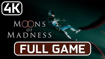 MOONS OF MADNESS - Game Movie Gameplay Walkthrough Full Game [4K Ultra]