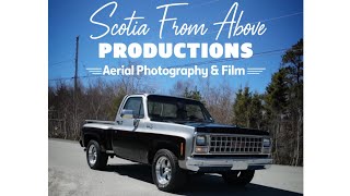 Scotia From Above's rolling shots of this beautiful 1980 GMC Sierra Street Coupe 