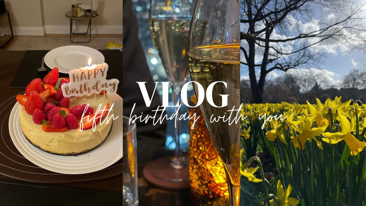 fifth birthday together | London vlog