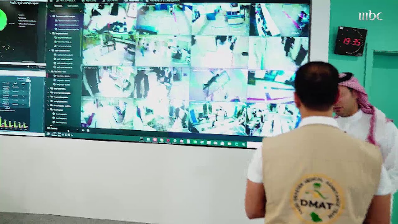 تقنية لرصد كورونا في مركز إدارة الطوارئ والكوارث تشد انتباه ياسر العمرو.. كيف تعمل؟ وما فائدتها؟