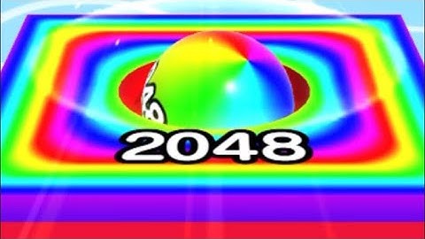 BALL RUN 2048  - All  Levels Gameplay IOS  (Part 72).