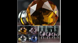 Celebrity Modern Kitchen Cabinet Door Handle Pulls Luxury Privacy Cabinet Crystal Drawer Knob Handle Wealth
