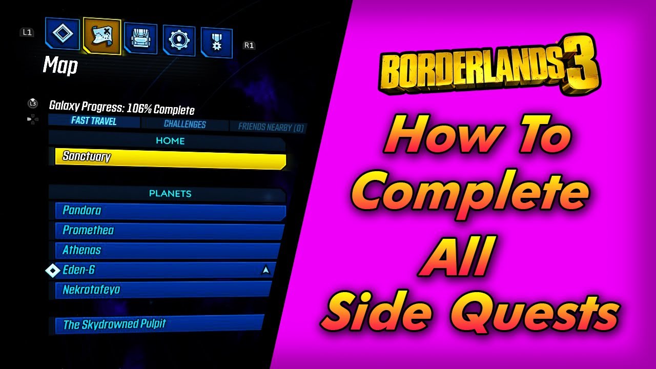 Borderlands 3 | How To Get Getting A Little On The Side Trophy