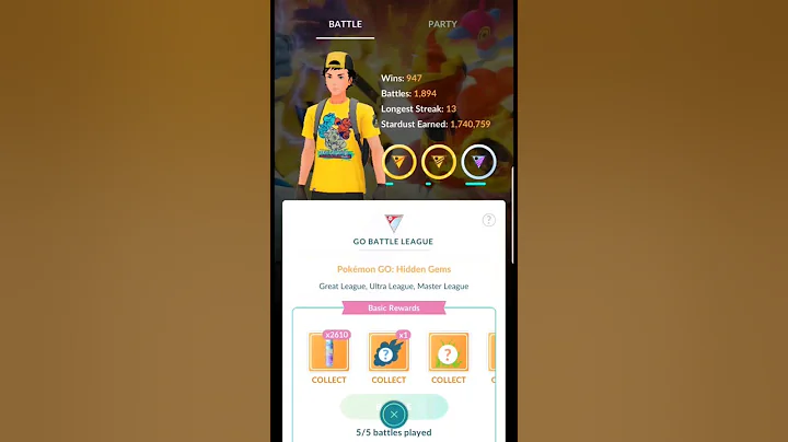 Pokemon Go Battle League Rank 20 Rewards