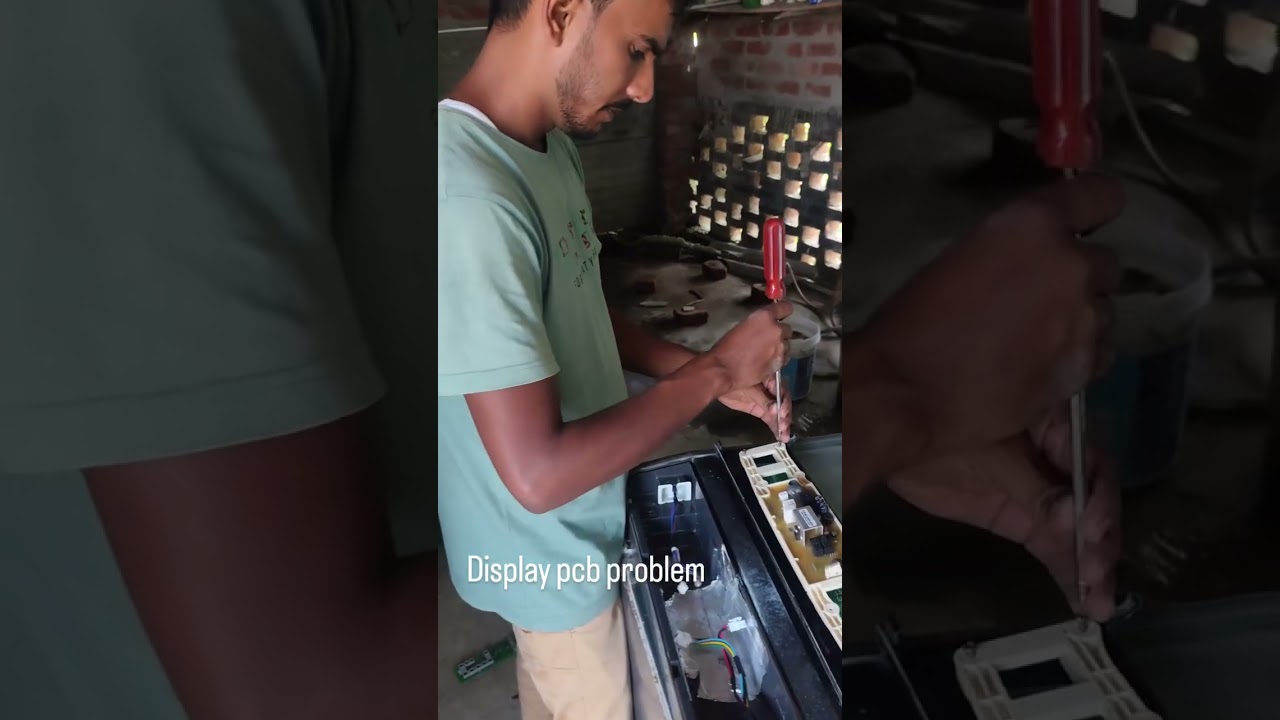 Automatic washing machine pcb problem 