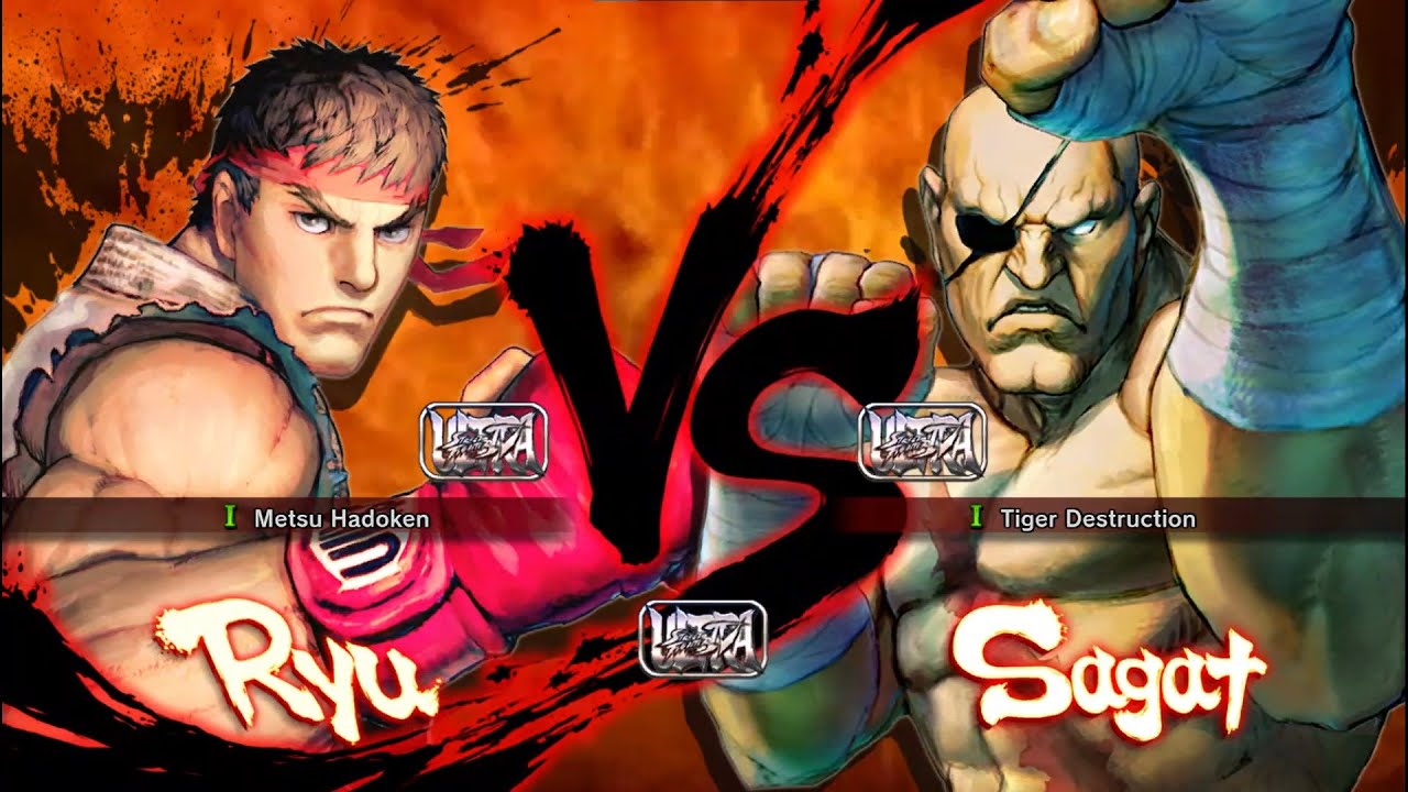 ULTRA STREET FIGHTER IV - Ryu VS Sagat (Hardest)