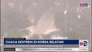 Banjir dan Longsor Melanda Korsel, 33 Orang Tewas