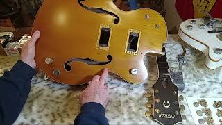 V3.  Vintage Gretsch 6120 Restoration- Conversion From A 6118 Double Anniversary
