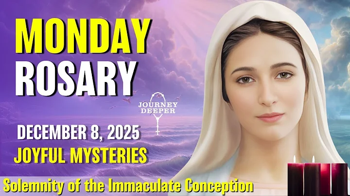 Monday Rosary 💜 Joyful Mysteries of the Rosary 💜 December 8, 2025 VIRTUAL ROSARY