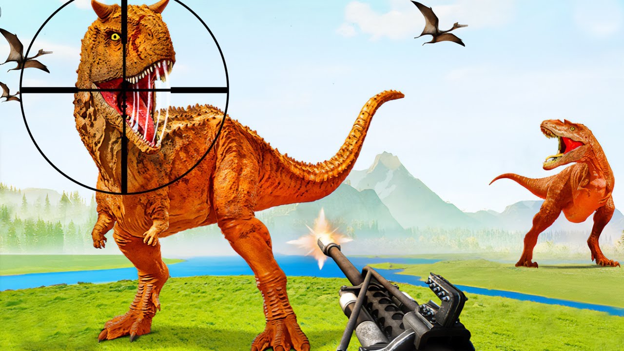 Deadly Dinosaur Hunter Safari Animal hunting Games Android Gameplay