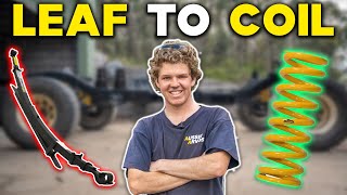 FINALLY putting the CORRECT suspension in my 4WD | COIL CONVERSION