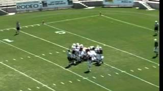 Dawan Nolton New Mexico State freshman Linebacker film