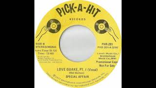 Special Affair - Love Quake (Pt II Instrumental)1977 - YouTube