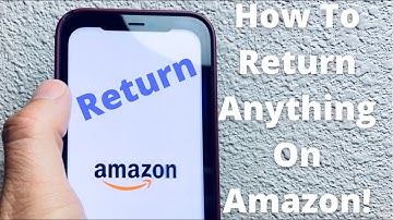 How to Return anything on Amazon! Easy
