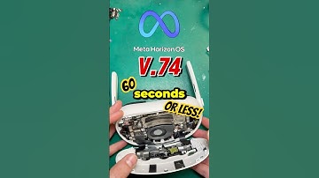 Gloednieuwe Quest-functies in v74! #virtualreality #vr #quest2 #tech