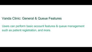 General and Queue Module in Vanda screenshot 5