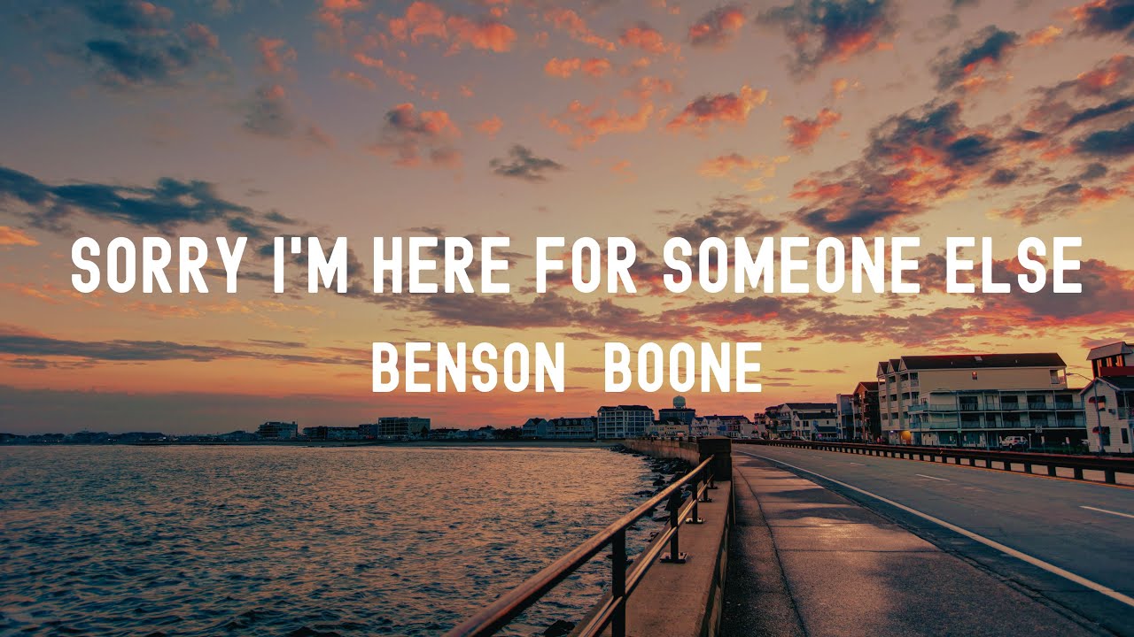 中英歌詞Benson Boone - Sorry I'm Here For Someone Else Lyrics《I hope you're doing well 真的希望你過得好 希望你一切都好》 中英歌詞Benson Boone - Sorry I'm Here For Someone Else Lyrics《I hope you're doing well 真的希望你過得好 希望你一切都好》