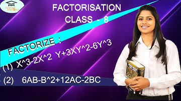 Introduction - Factorisation - Chapter 14 - NCERT Class 8th Maths