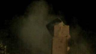 Bullet vs Concrete cinder block.