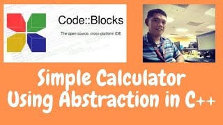 Simple Calculator Using Abstraction in C++