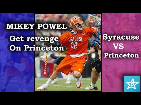 Mikey Powell REVENGE : (Syracuse vs Princeton) 2002 National Championship Lacrosse Highlights