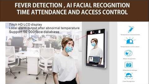 WP ID Pro  - Fever Detection,  AI Facial Recognition, Time Attendance and Access Control