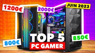 TOP 5 : PC GAMER PAS CHER SEPTEMBRE (Config à 700€, 1000€, 1500€, 2300€,  2500€) 