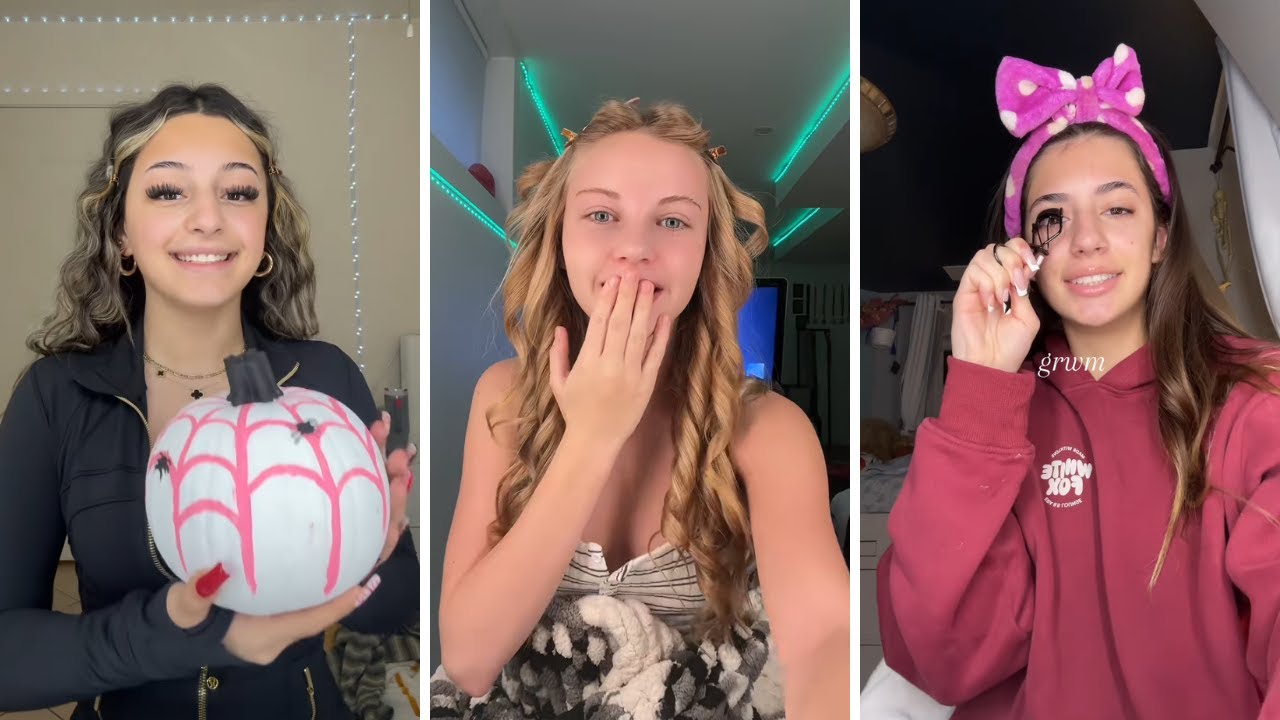 GRWM for School | Get Ready With Me TikTok Compilation