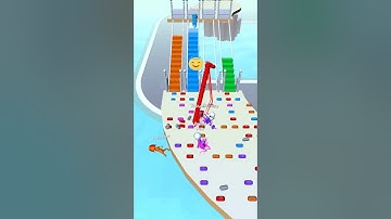 Bridge Race | Level 173 Walkthrough | All levels Gameplay Android / iOS Mobile 3D Game #shorts