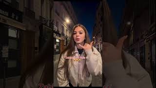 Elle kiffe Grv Paris 😻😻🙏🏽🙏🏽 #aesthetic #paris #reel #zahide