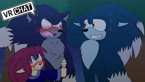 WEREHOG SONIC MEETS WEREHOG MULTIVERSE SONIC IN VR...