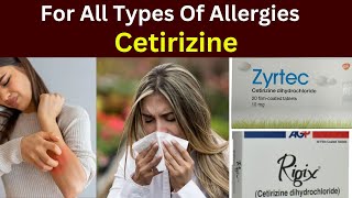 Zyrtec 10 mg | Zyrtec cetirizine | Cetirizine tablet uses | #allergy